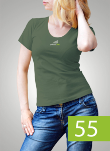 Koszulka, kolor 55 - Limonkowy Koszulki z nadrukiem - kol. 55 Limonkowy