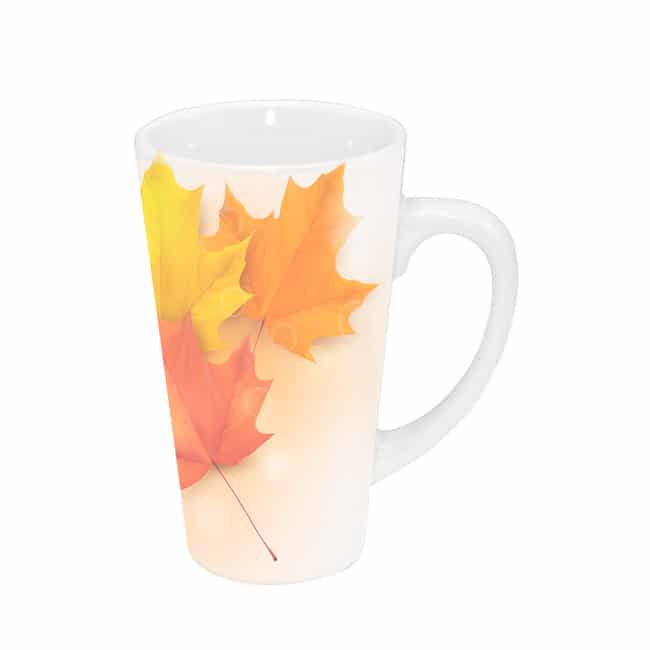 kubek latte duży 450ml z nadrukiem